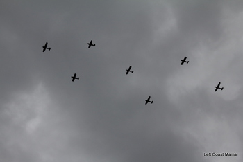 Flypast Over Victory Square