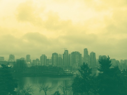 Downtown Vancouver, Colour Filter, Pixlr-omatic